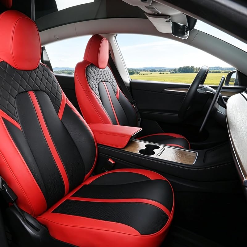 Tesla Model Y Nappa Leather Covers