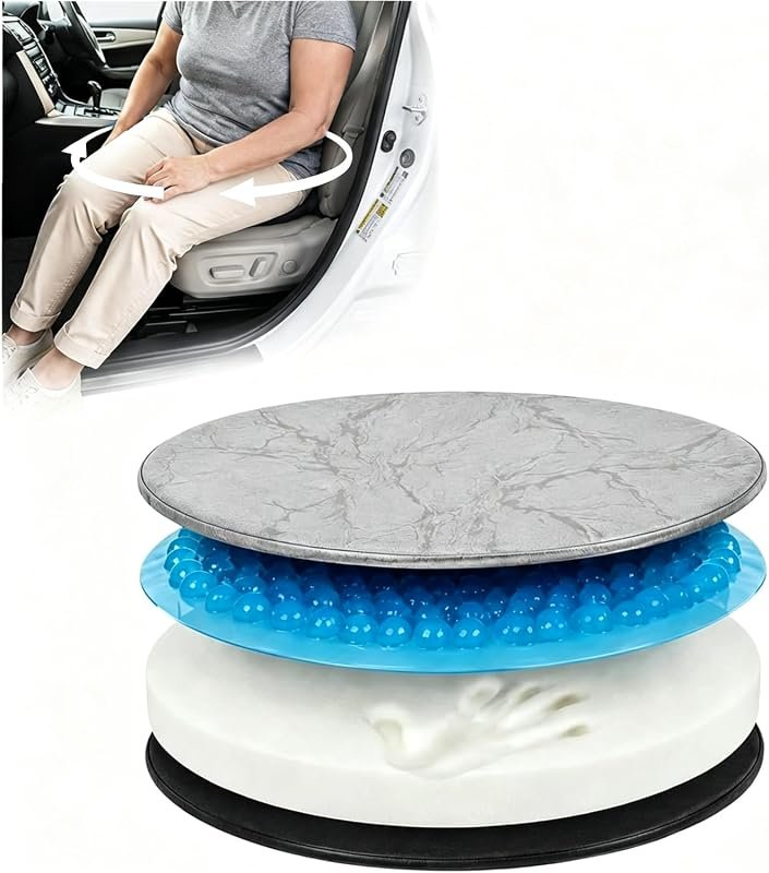 Swivel Gel Car Seat Cushion