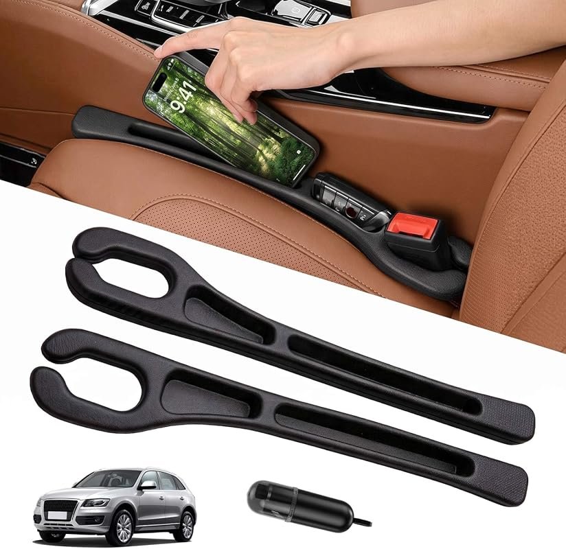 Universal Car Seat Gap Filler Organizer 2-Pack
