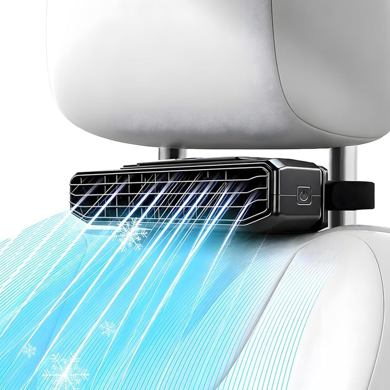 Portable 5-Speed Car Seat Fan