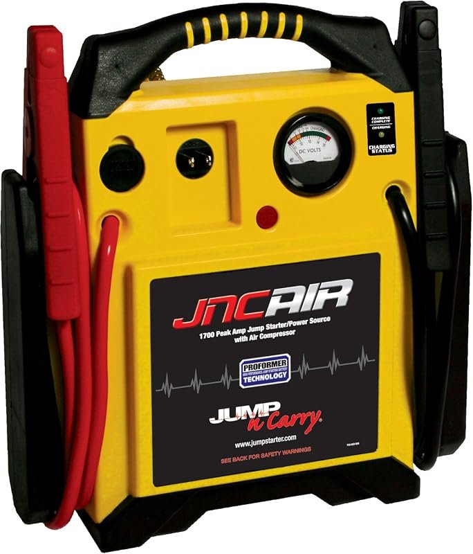 Clore Automotive Jump-N-Carry JNCAIR 1700 Peak Amp 12 Volt Jump Starte