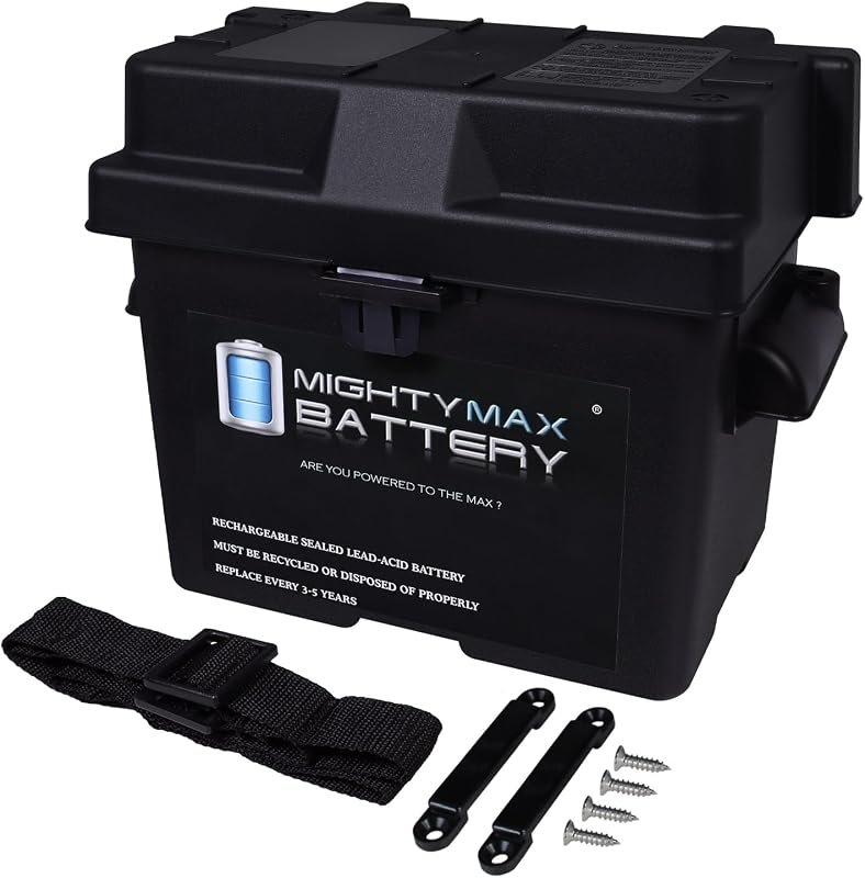 Mighty Max Battery Group U1 Protective Battery Box Designed for Lawn M