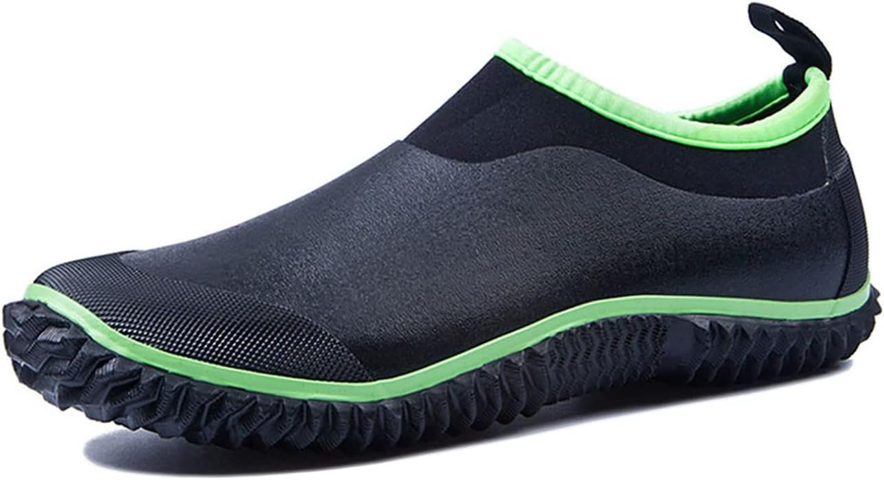TENGTA Unisex Waterproof Garden Shoes, Lightweight Rain Boots and Car 