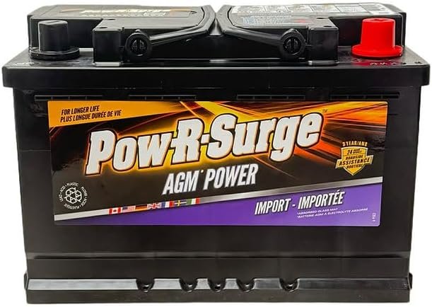 Deka 9A48 AGM Intimidator Battery Designed for Superior Power and Reli