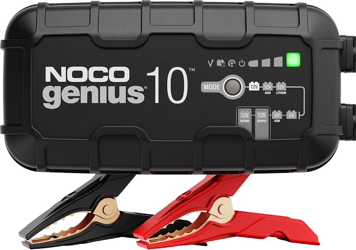NOCO GENIUS10 10A 6/12V Fully Automatic Smart Battery Charger and Tric