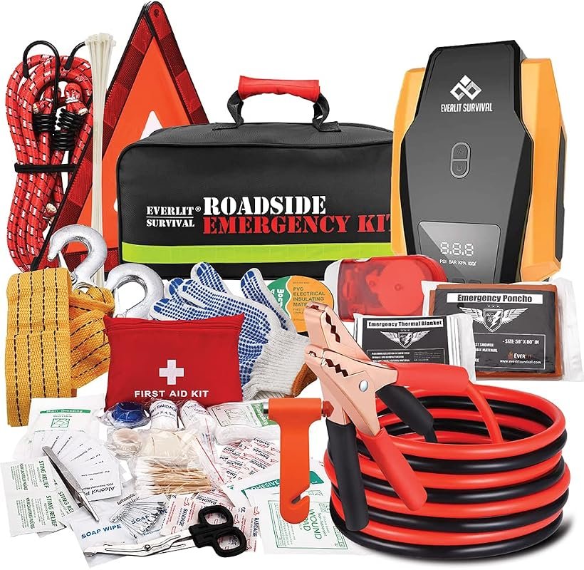 Everlit Survival Roadside Emergency Kit