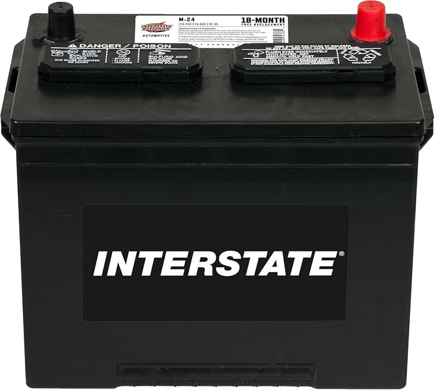 Interstate M-24 Group 24 Car Battery