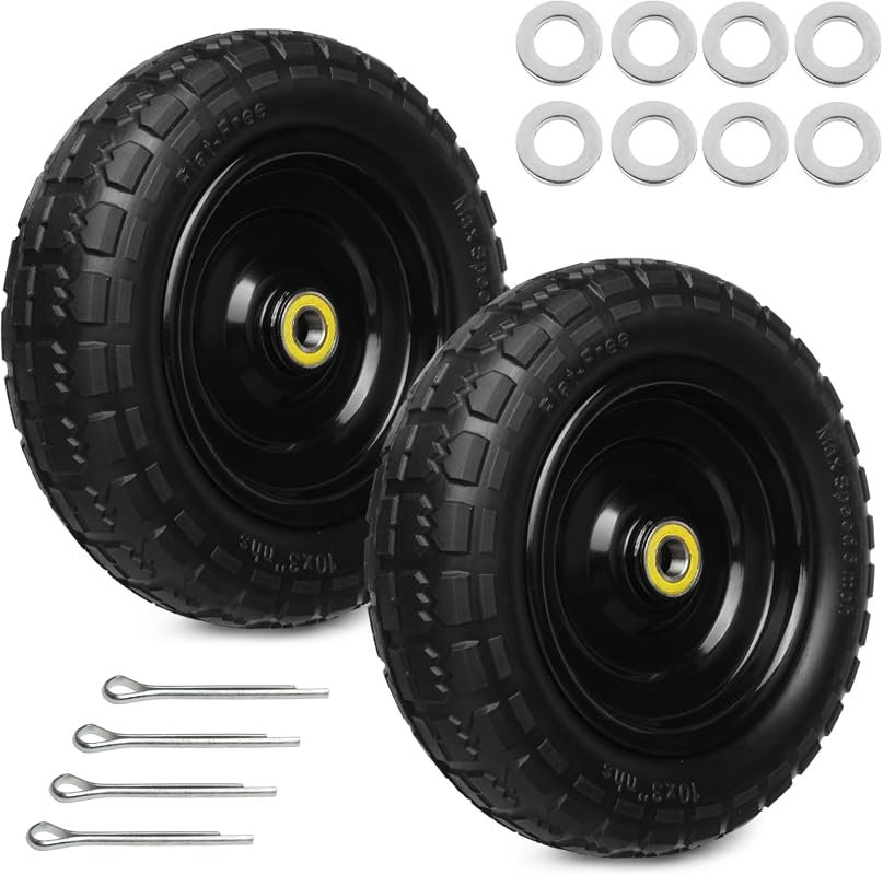 Universal 10-Inch Flat-Free Tires
