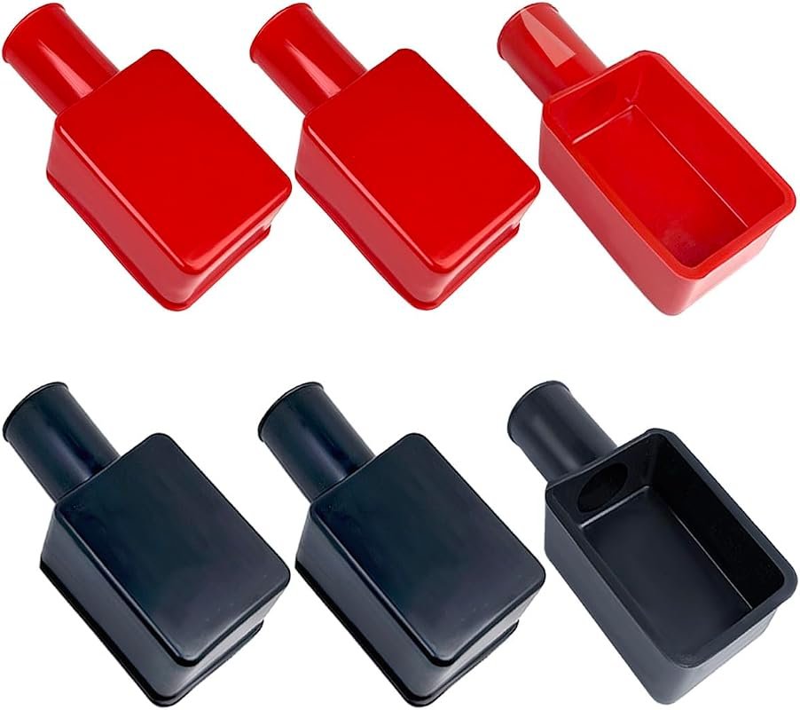 Battery Terminal Rubber Cover Set