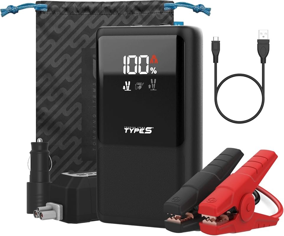 Type S Dynamic Classic DC10 Portable Car Battery Jump Starter and Powe