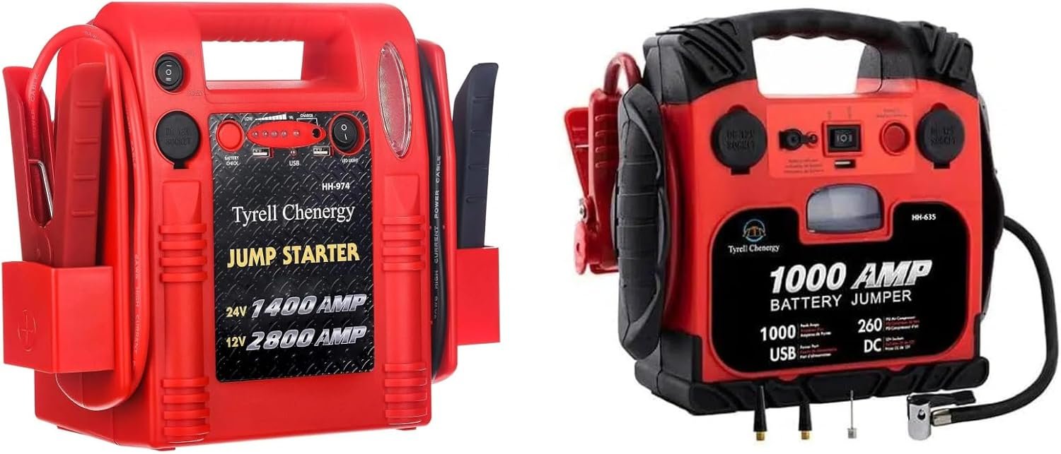 Heavy Duty 12V/24V Jump Starter