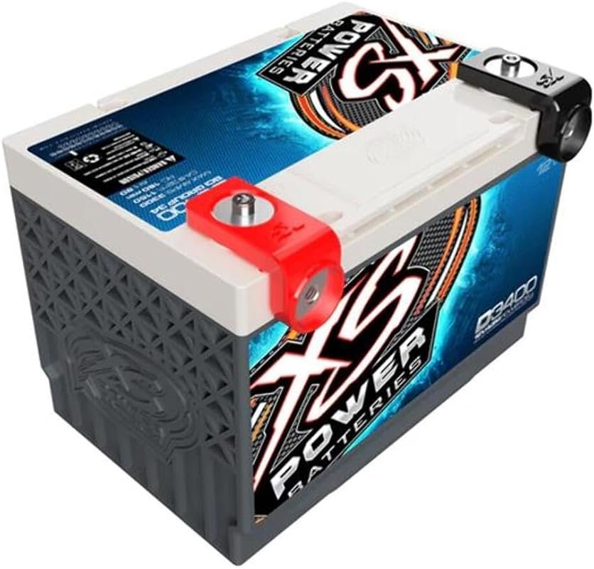 XS Power D3478 Group 78 12V 80Ah AGM Deep Cycle Powercell for Car Audi