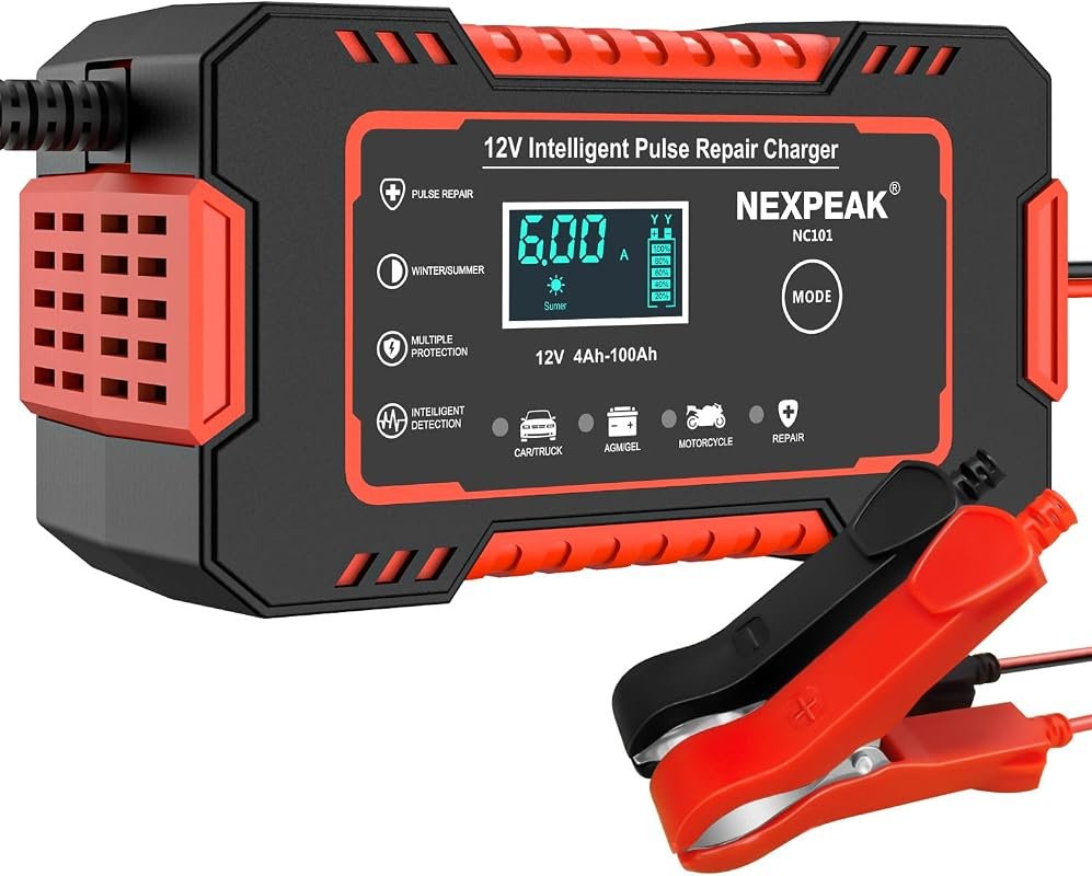 12V 6A Smart Battery Charger