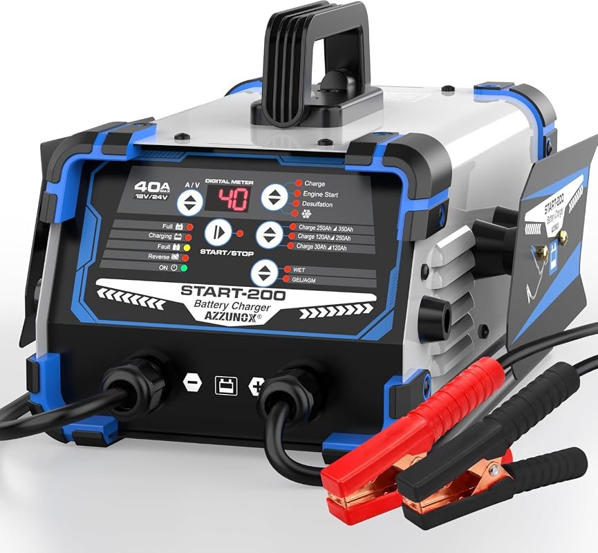 12V/24V 40A Battery Charger