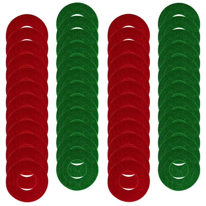 48-Piece Felt Terminal Washers