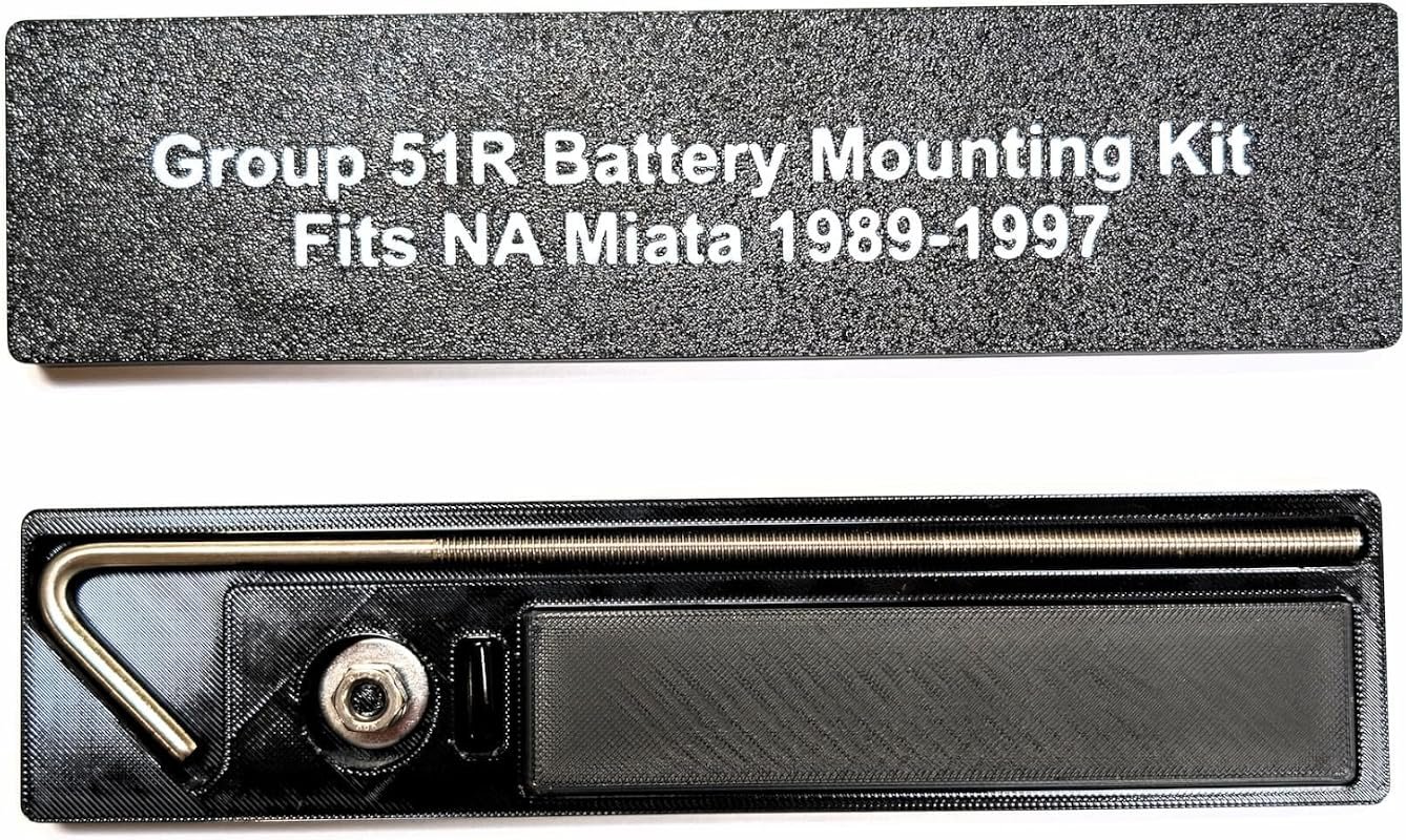 Fits Mazda Miata Battery Upgrade Kit - Group 51R Replacement for 1989-
