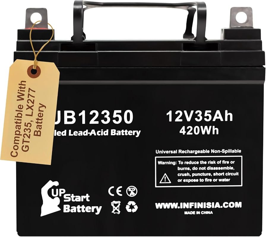 Mighty Max Battery UB12350 12V 35Ah SLA Replacement Battery for John D